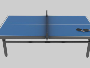 Pin Pong 3D Модель
