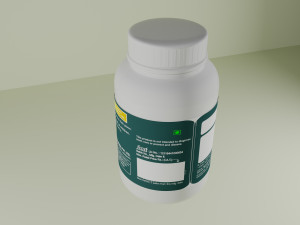 Medicine bottle 3Dモデル