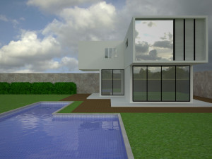 Villa 3D Model