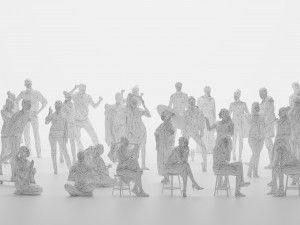 Low Poly People Pack - 30 3D Модель