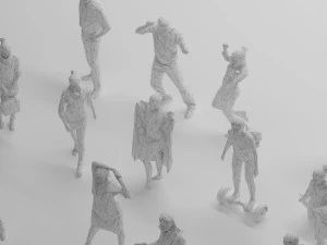 Low Poly People Pack - 30 3D Model