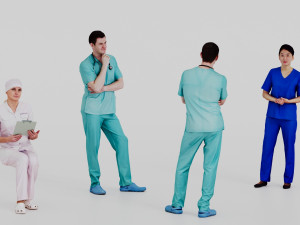 EDICAL PEOPLE - 7x Modelo 3D