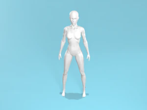 Kadın bedeni 3D Model