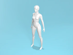 Kadın bedeni 3D Model