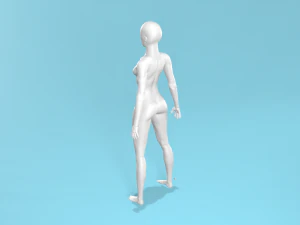 Kadın bedeni 3D Model