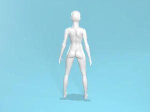 Kadın bedeni 3D Model