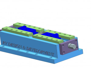 Manual self centering vice Modèles 3D en vedette
