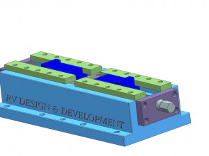Manual self centering vice 3D Print Model