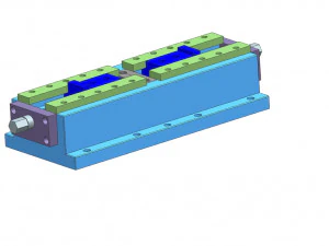 Manual self centering vice 3D Print Model