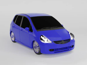 Honda fit jazz GD 1-4 2001-2007 Modelo 3D