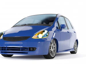 Honda fit jazz GD 1-4 2001-2007 Modelo 3D