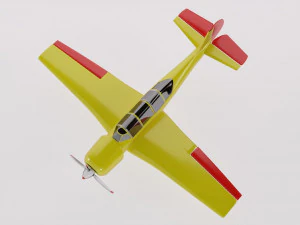 Yak-52 3D Model