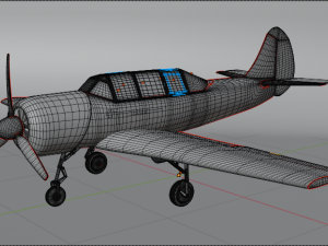 Yak-52 3Dモデル