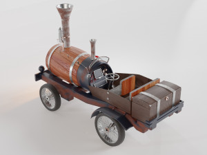 Steamcar Modelo 3D