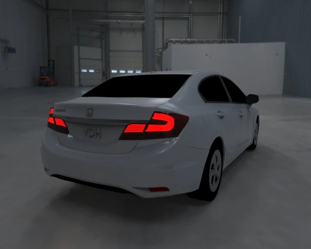 व्हील होंडा सिविक 2013 3D मॉडल .c4d .max .obj .3ds .fbx .stl .blend 