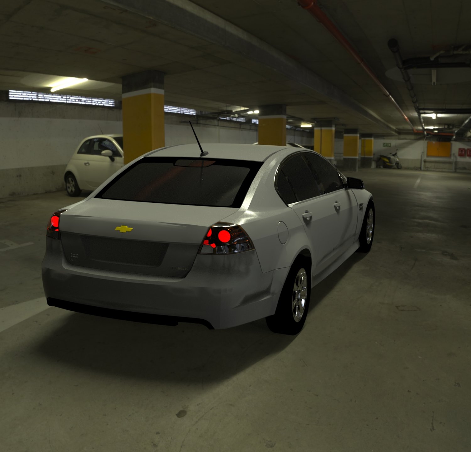 Chevrolet Lumina 2008 3D Модель In Спортивные 3DExport