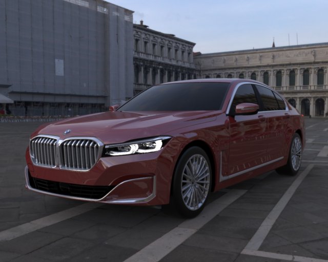 7 series 2020 Modello 3D .c4d .max .obj .3ds .fbx .stl .blend 