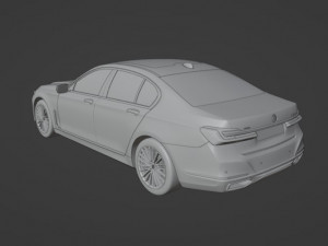 7 series 2020 Modello 3D