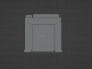 Low poly car battery 3D 模型
