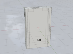 Powerbank xiaomi low-poly Model 3D