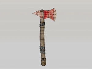 Fire axe 3D Model