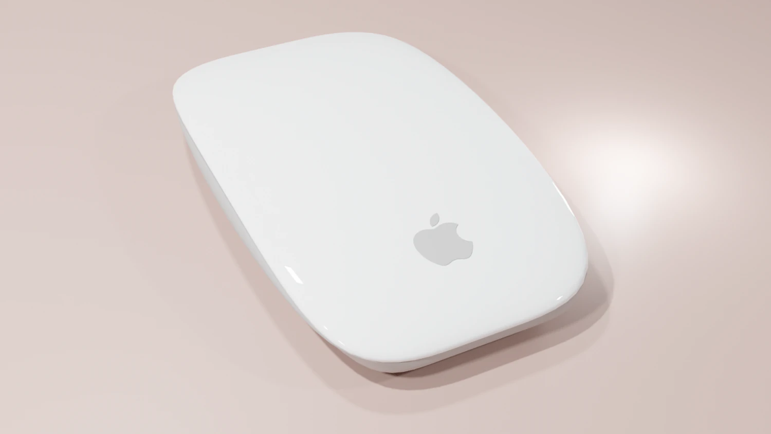Apple magic mouse 3D Model .c4d .max .obj .3ds .fbx .stl .blend 