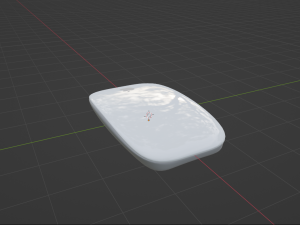 Apple magic mouse 3D-Modell