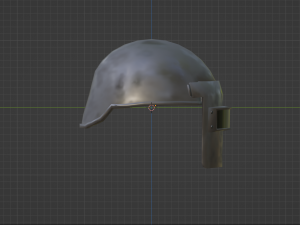 Military helmet Modello 3D