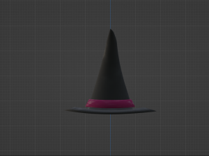 Witch hat Model 3D