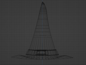 Witch hat Model 3D