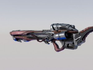 Sci-Fi Winchester 3D Модель