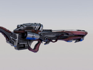 Sci-Fi Winchester 3D Модель