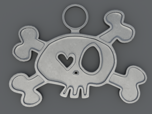 Skulls - Printable 3D Pendants 3D Print Model