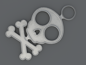 Skulls - Printable 3D Pendants 3D Print Model