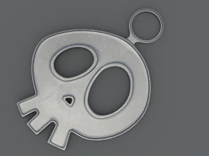 Skulls - Printable 3D Pendants 3D Print Model