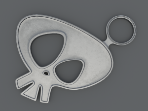Skulls - Printable 3D Pendants 3D Print Model