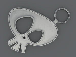 Skulls - Printable 3D Pendants 3D Print Model