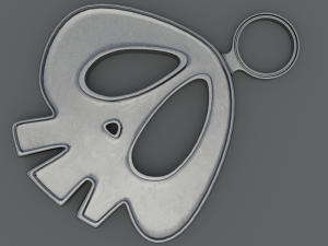 Skulls - Printable 3D Pendants 3D Print Model