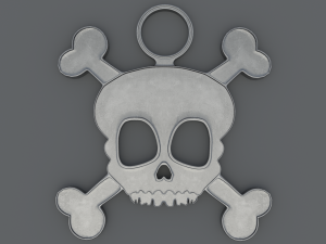 Skulls - Printable 3D Pendants 3D Print Model