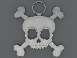 Skulls - Printable 3D Pendants 3D Print Model