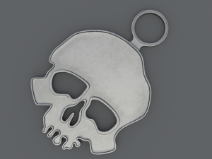 Skulls - Printable 3D Pendants 3D Print Model