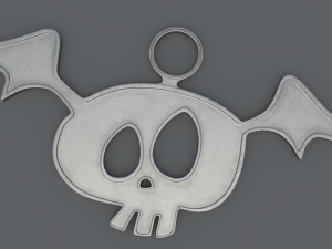 Skulls - Printable 3D Pendants 3D Print Model