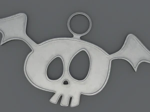 Skulls - Printable 3D Pendants 3D Print Model