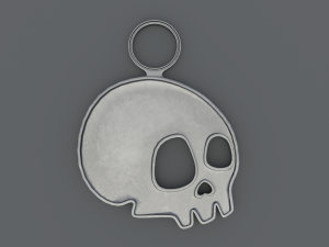 Skulls - Printable 3D Pendants 3D Print Model