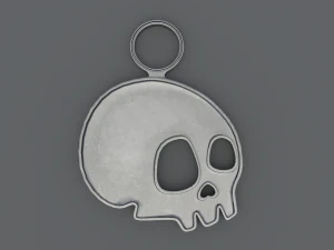 Skulls - Printable 3D Pendants 3D Print Model