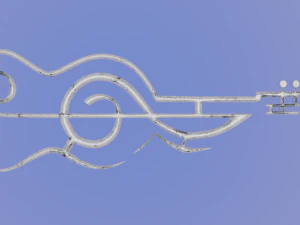 Violin - Printable Pendant 3D Print Model