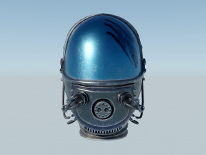 Helmet - Space Mask T1 3D Модель