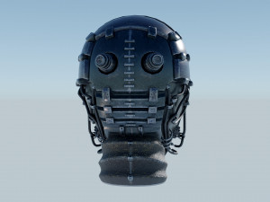 Helmet - Space Mask T1 3D Модель