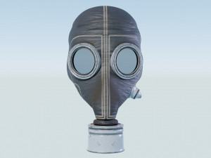 Gas Mask - Respirator 3D Model