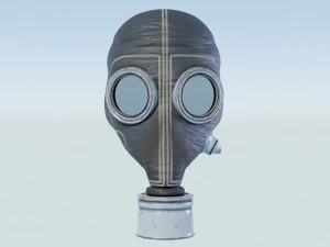 Gas Mask - Respirator 3D Model